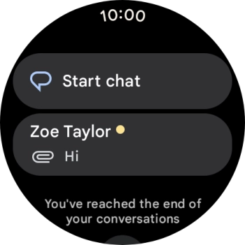 Press the required picture message.