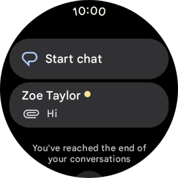 Press the required picture message.