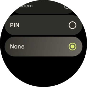 Press None.
