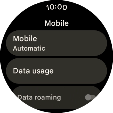 Press Mobile.