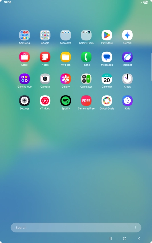 Press Gemini. If prompted, follow the instructions on the screen to turn on the function.