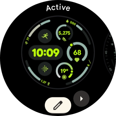 Slide your finger left on the screen.