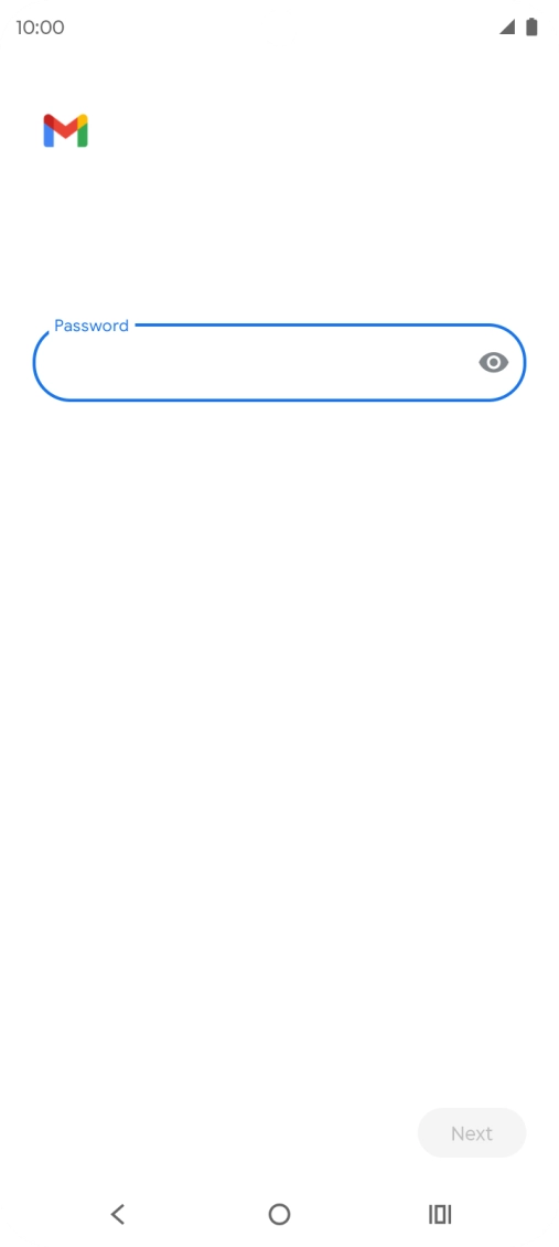 Press the field below 