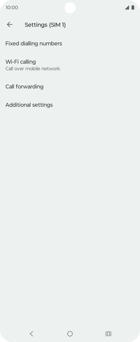 Press Wi-Fi calling.