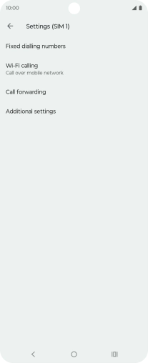 Press Wi-Fi calling.