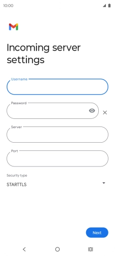 Press the field below 