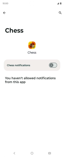 Press the indicator to turn the function on or off.