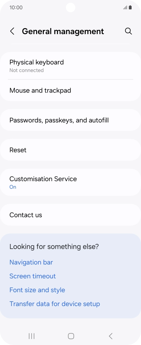 Press Reset.