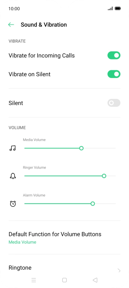 Press Ringtone.