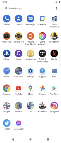 Press Play Store.