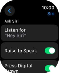 Press Listen for.