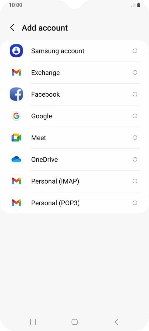 Press Google.