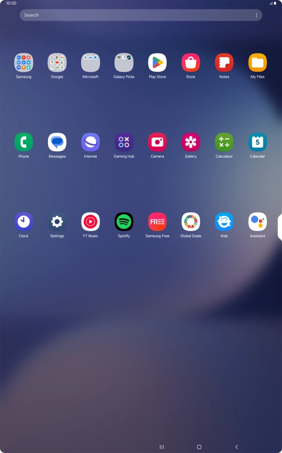 Press Play Store.
