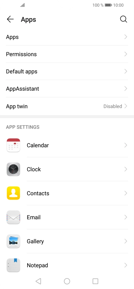Press Apps.