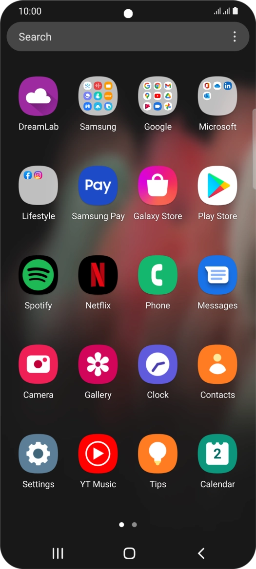 Press Play Store.