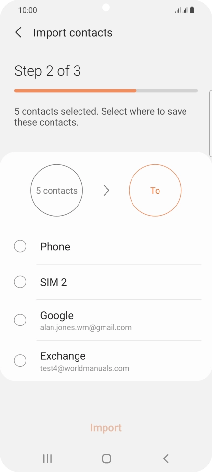 Press Phone.