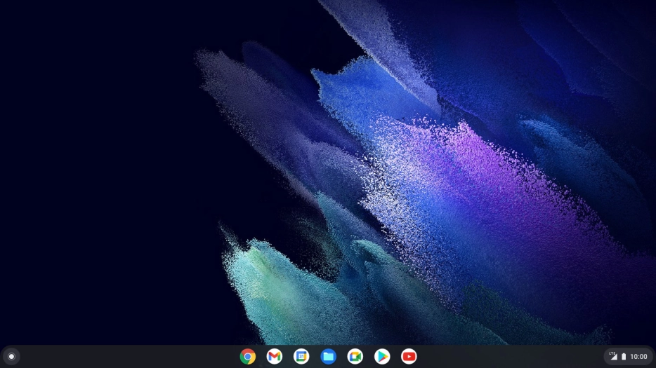 When you're connected to a mobile network, the mobile network icon is displayed at the bottom of the screen.
