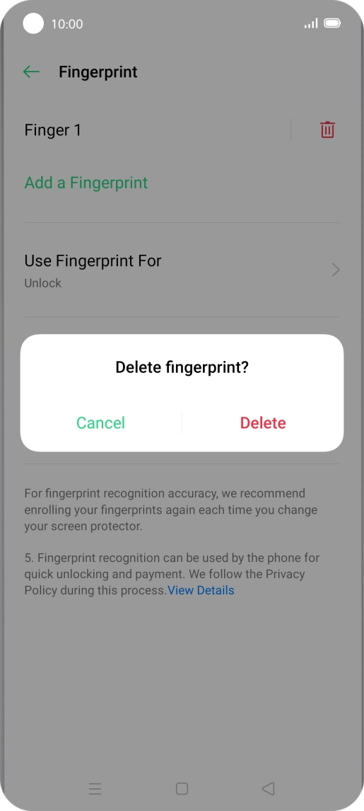 Press Delete.