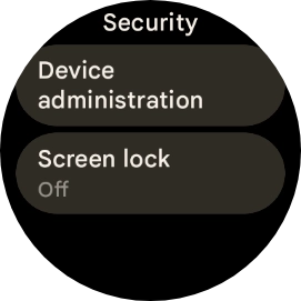 Press Screen lock.