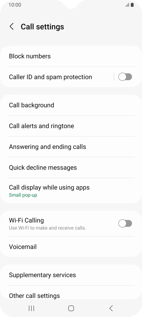 Press Voicemail.