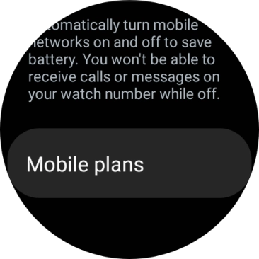 Press Mobile plans.