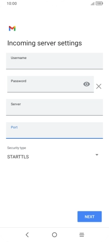 Press the drop down list below 