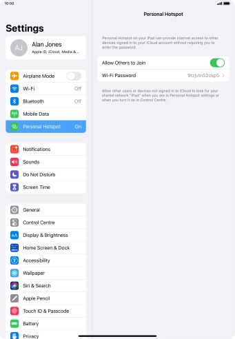 Slide your finger upwards starting from the bottom of the screen to return to the home screen.