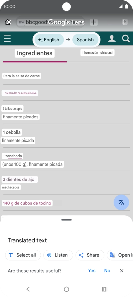 Follow the instructions on the screen to select the required language settings and use the function.