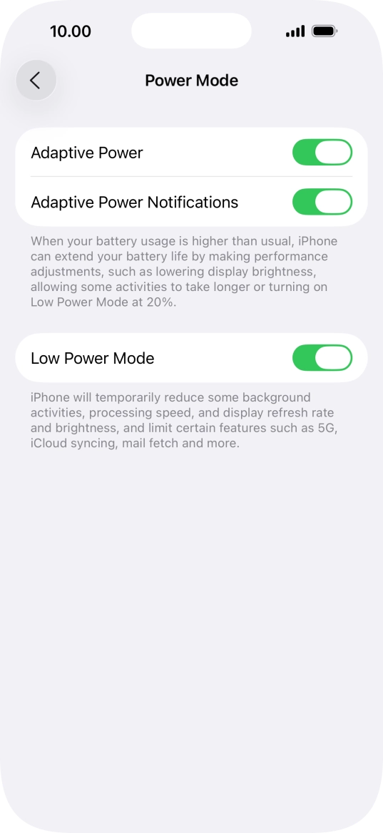 Slide your finger upwards starting from the bottom of the screen to return to the home screen.