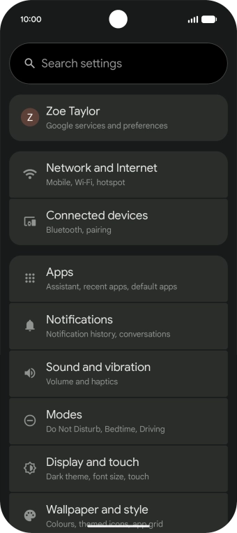 Press Notifications.