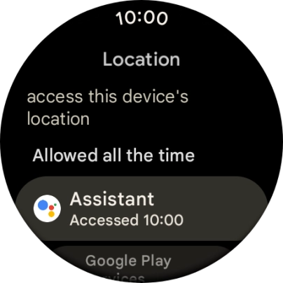 Press the required app.
