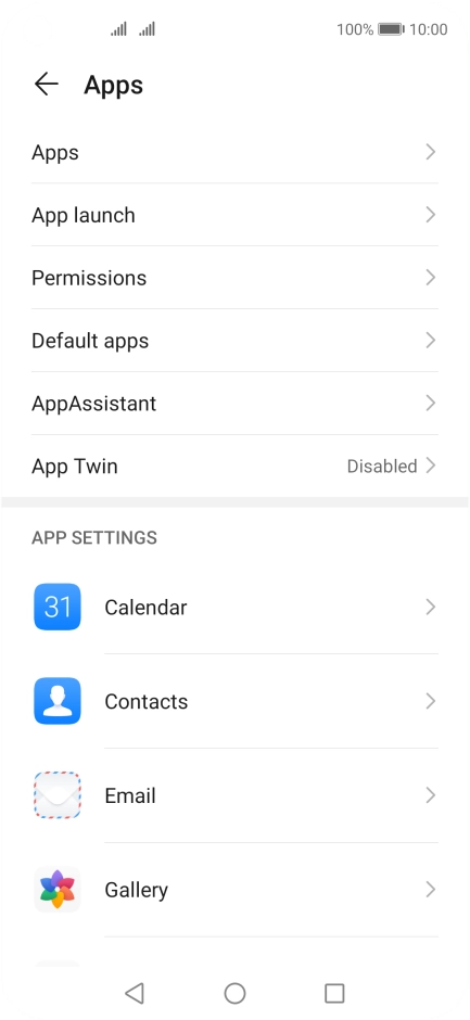 Press Apps.