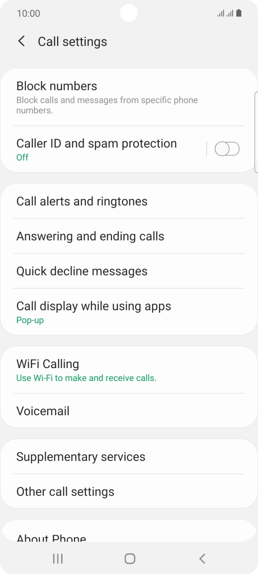 Press Voicemail.