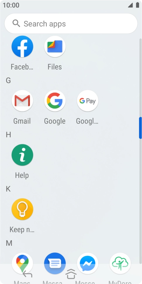 Press Gmail.
