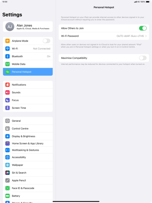 Slide your finger upwards starting from the bottom of the screen to return to the home screen.