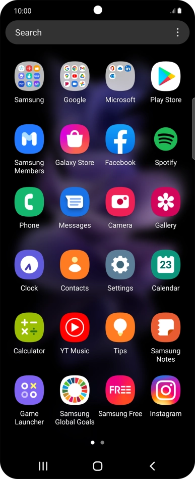 Press Play Store.