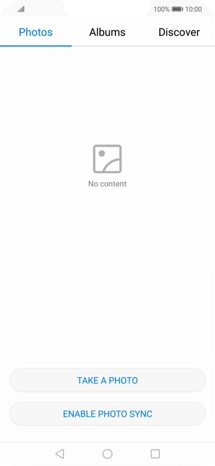 Press Albums and go to the required folder.