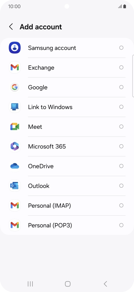 Press Google.