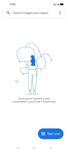 Press Start chat.