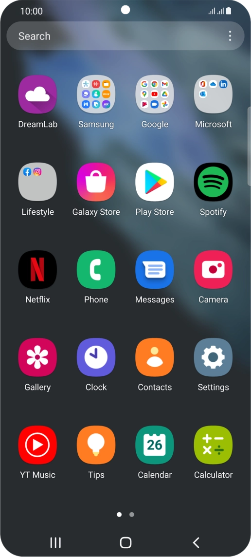 Press Play Store.