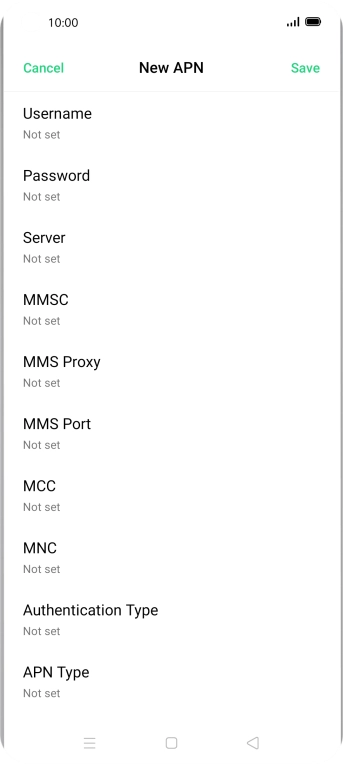 Press MCC.