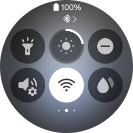 Press the Do Not Disturb icon to turn the function on or off.