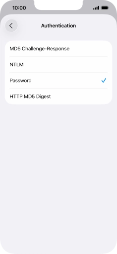 Press Password.