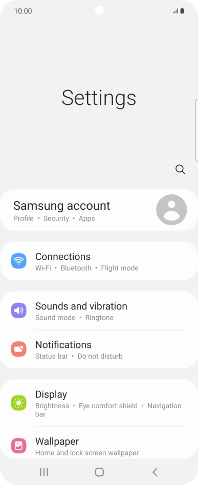 Press Sounds and vibration.