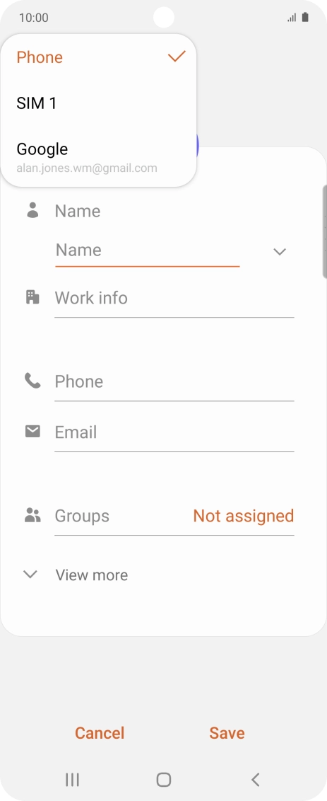 Press Phone.
