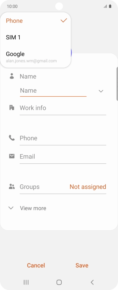 Press Phone.