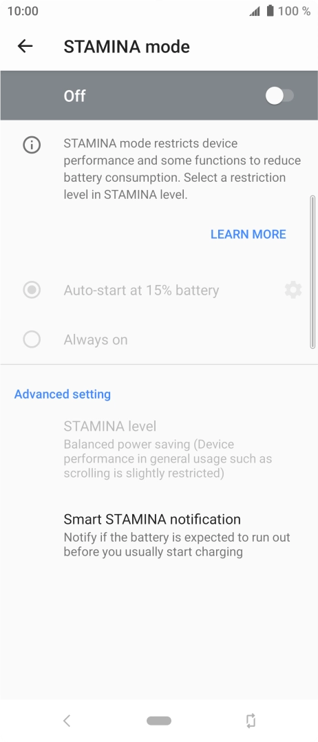 Press the indicator to turn on the function.