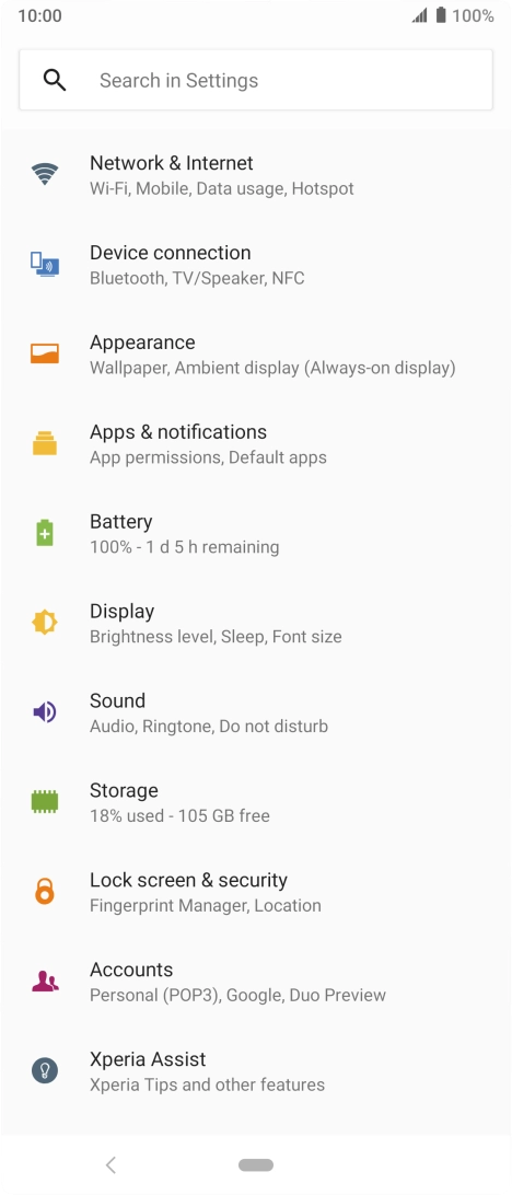 Press Apps & notifications.