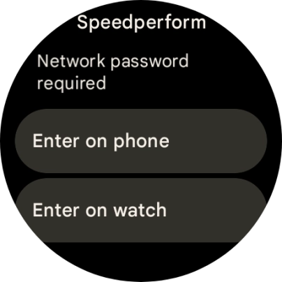 Press Enter on watch.