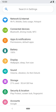 Press Apps & notifications.
